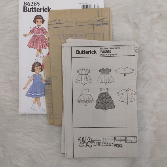 Butterick B6265 Retro 1957 clothes for American Girl Doll - Picture 4 of 5
